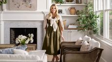 Shea McGee standing in Spring living room